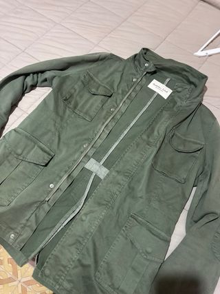 Giacca 100% Cotone Verde