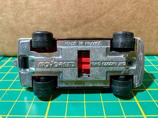 Majorette Ford Escort XR3 1/53 vintage