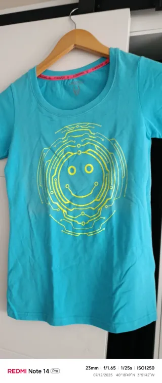 Camiseta manga corta azul Ciberdog Talla XS