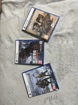 PS5: Uncharted, TLOU 2, God of War Ragnarök