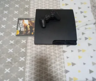 Playstation 3 PS3 Nera + Gioco The Last of Us