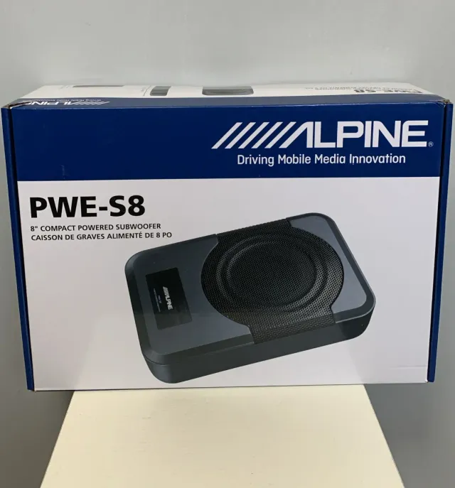 Alpine PWE-S8 Subwoofer Autoamplificado 8