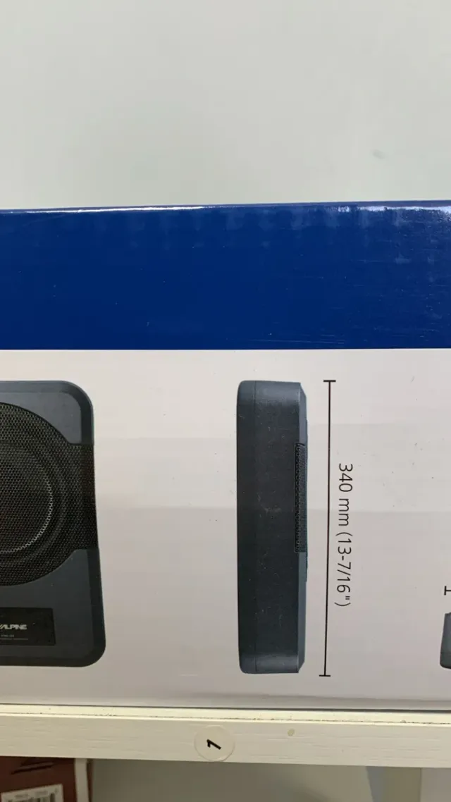 Alpine PWE-S8 Subwoofer Autoamplificado 8