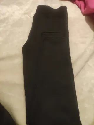 Leggings negros forrados