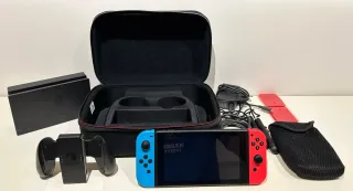 Nintendo Switch Blu/Rosso + Accessori