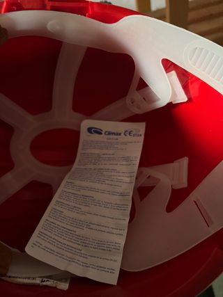 Cascos de seguridad rojos (lote)