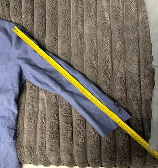 Completo uomo blu lino Conbipel