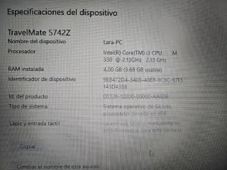 Portátil Acer TravelMate Negro/Gris