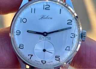 Reloj Potens Super Automático + halcón cuerda