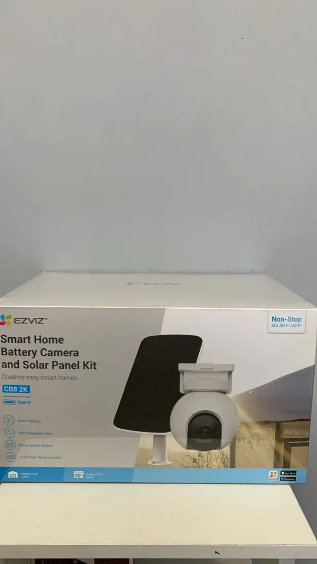 EZVIZ CB8 2K Cámara Inteligente Solar