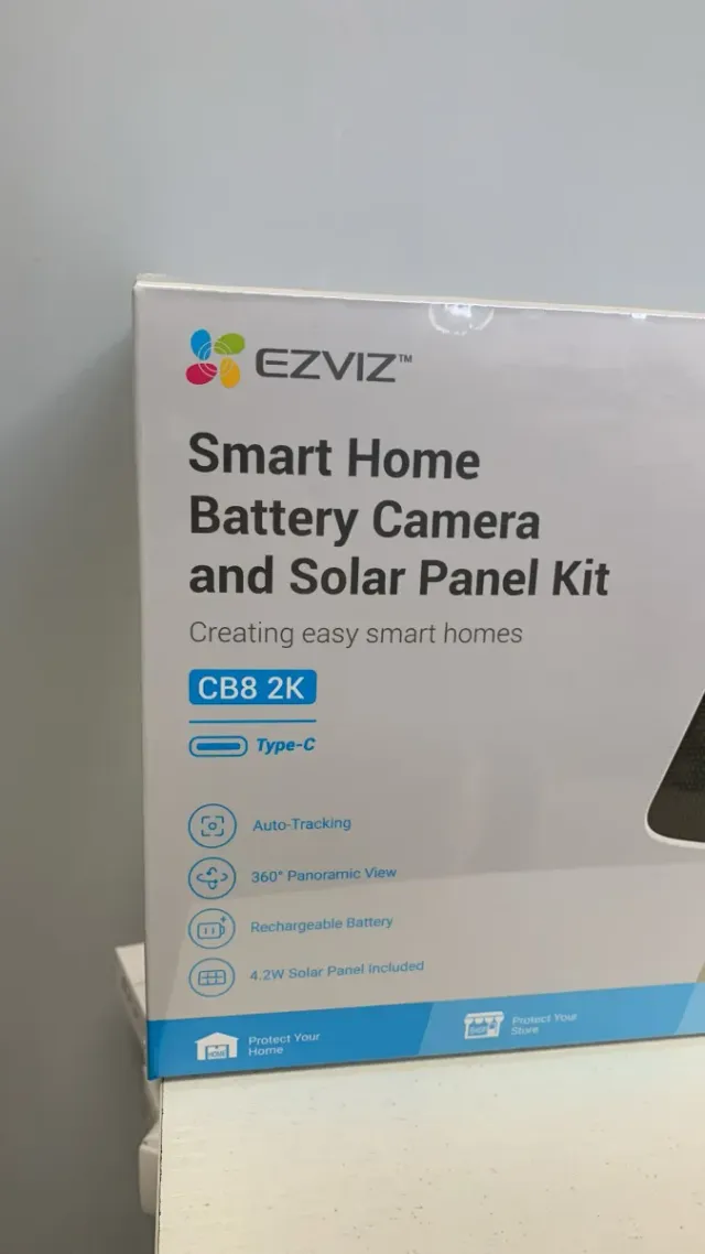EZVIZ CB8 2K Cámara Inteligente Solar