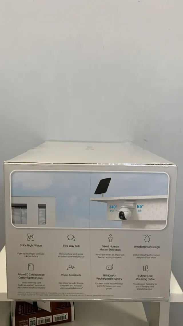 EZVIZ CB8 2K Cámara Inteligente Solar