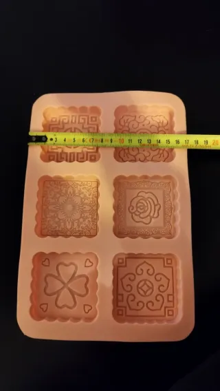 Stampo decorativo quadrato