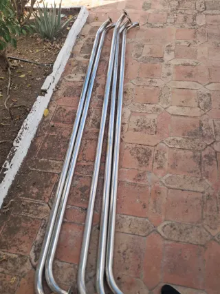 Barandillas de acero 2m (5 unidades)