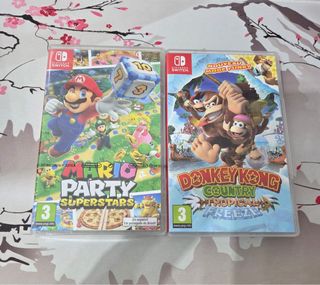 Mario Party Superstars PRECINTADO y Donkey Kong