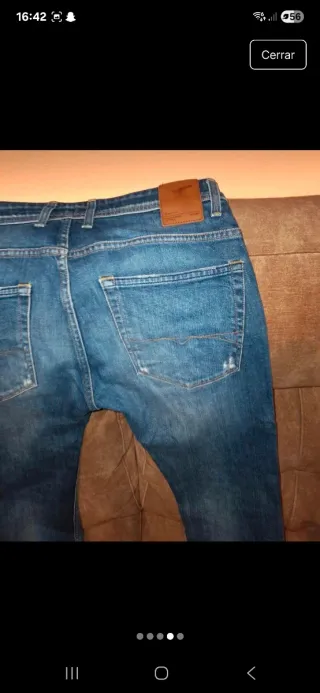 Pantalón Salsa Regular Fit Desgastado