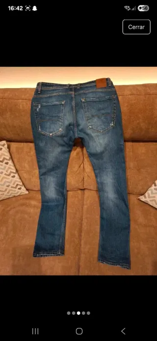 Pantalón Salsa Regular Fit Desgastado