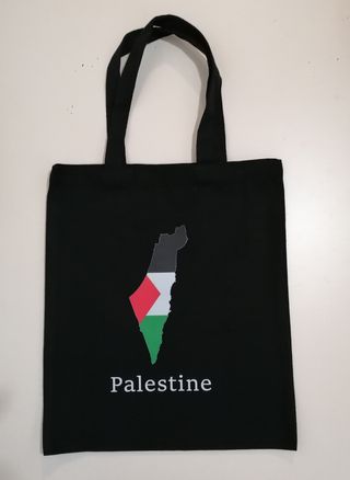 Borsa shopper Palestina nera