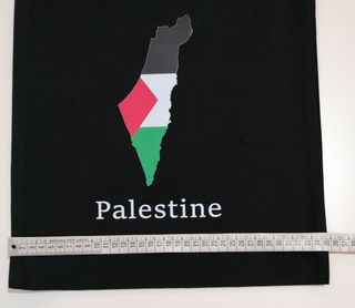 Borsa shopper Palestina nera