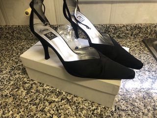 Zapatos de tacón negros Talla 40