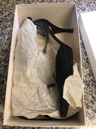 Zapatos de tacón negros Talla 40