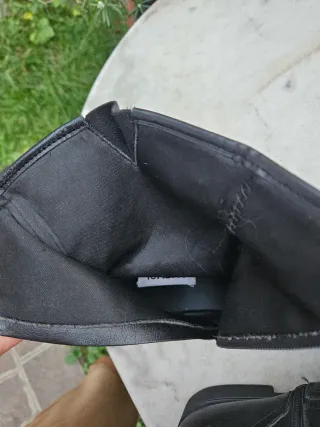 Stivaletti donna con borchie e fibbia misura 41