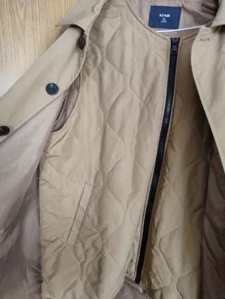 Gabardina hombre Kiabi beige