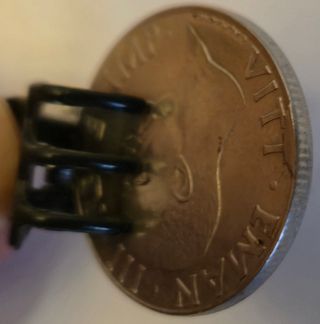 Italia,50 centesimi 1940.Errore,fallo nel tondello