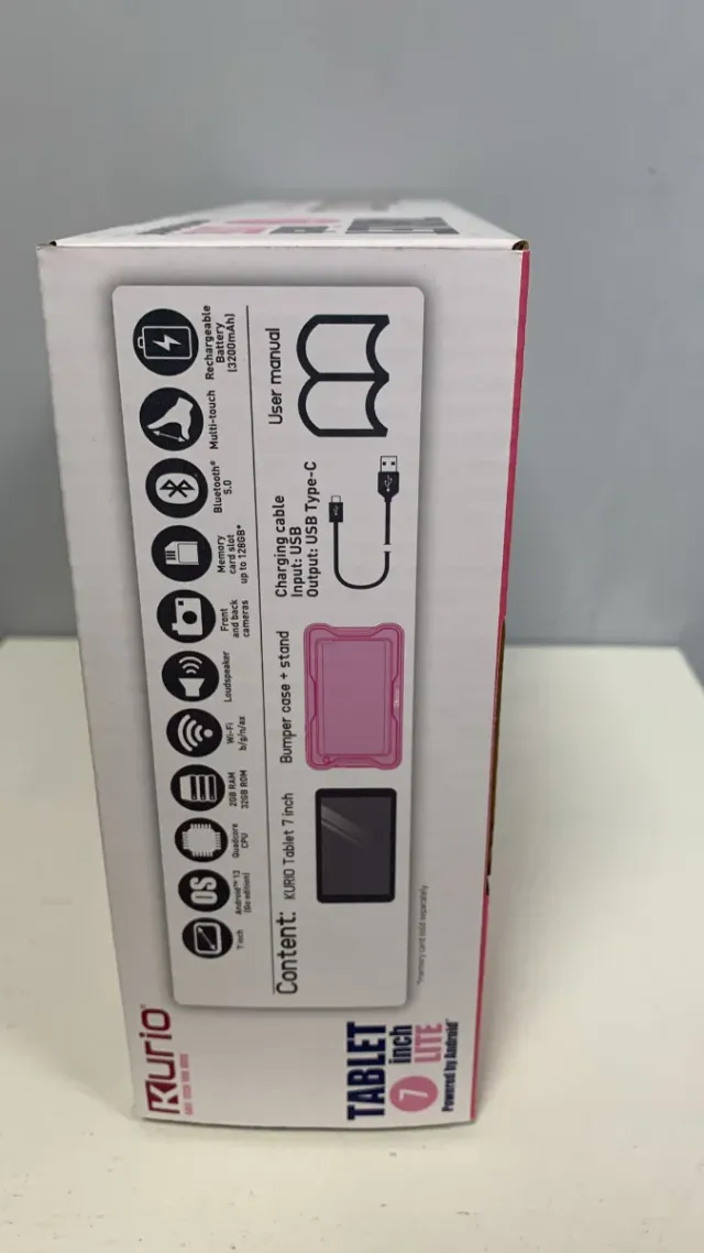 Tablet Kurio Tab Lite Infantil Rosa