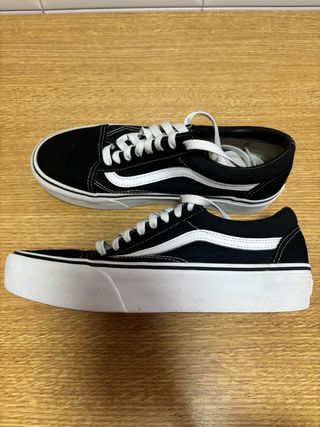 Zapatillas Vans Old Skool Plataforma Talla 40