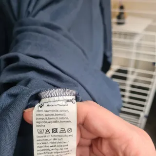 Vestido y delantal medieval azul Talla XL