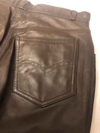 Pantalón Piel Miguel Berbel Talla 40