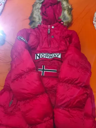 Chaqueta Geographical Norway BELANCOLIE lady Roja