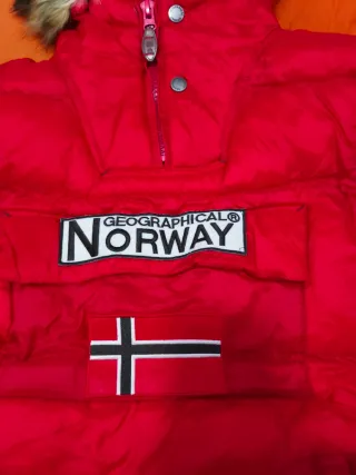 Chaqueta Geographical Norway BELANCOLIE lady Roja