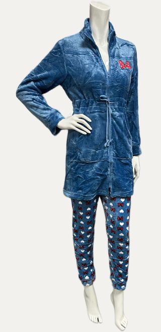 Bata y pantalón a juego mujer de talla XL a XXXL