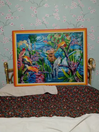 Confezione 3 Quadri Decorativi ad olio, pittore Rald