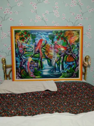 Confezione 3 Quadri Decorativi ad olio, pittore Rald