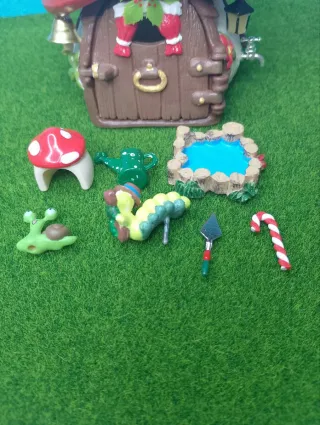 Casa di Natale dei Puffi Babbo Natale Navidad