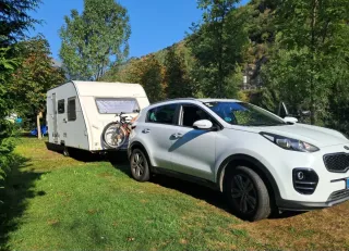 Caravana rutera en perfecto estado