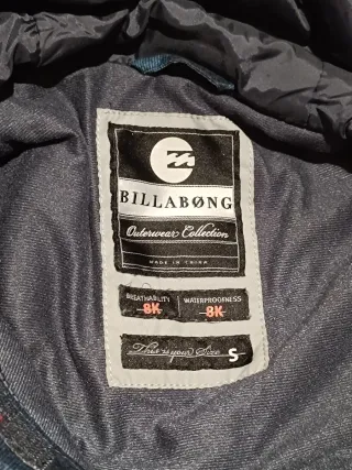 Chaqueta y pantalon esquí Billabong 15-16 años