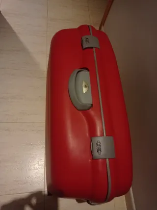 Maleta de viaje grande de resina