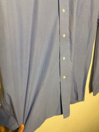 Camisa azul de vestir