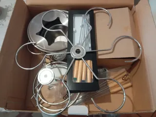 Set Fondue Acero Inoxidable