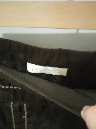 Falda Promod Talla 42 Estampada