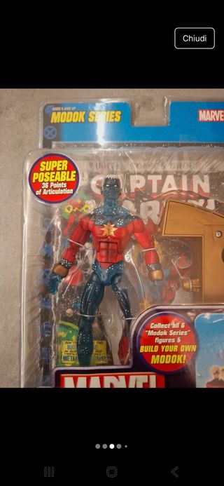 Set 2 Marvel Legends Captain Marvel Modok Series