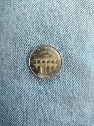 Moneda España 2018 Con El acuaducto segoviano