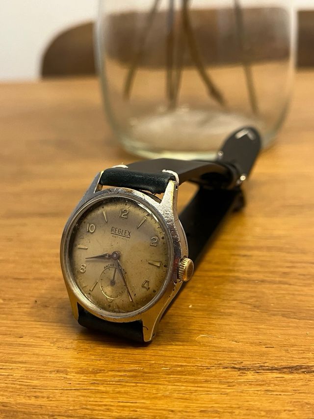 Reloj Mecánico Vintage Reglex - Para Restaurar