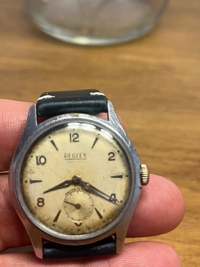 Reloj Mecánico Vintage Reglex - Para Restaurar