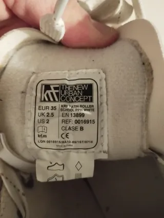 Patines blancos School