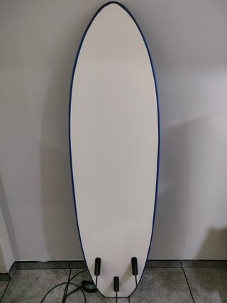 Tabla de surf azul